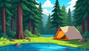 dove montare una tenda da campeggio